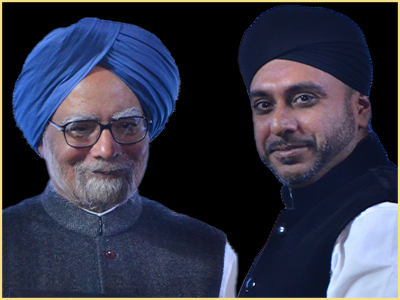 Prime Minister Manmohan Singh with Dr Navdeep Singh Bansal 101
