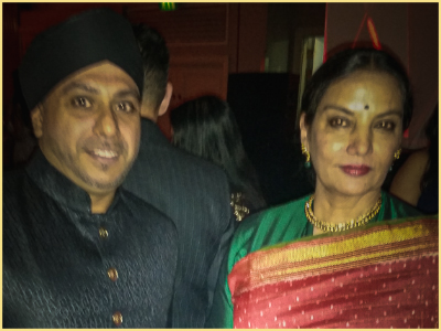 Shabana Azmi with Dr Navdeep Singh Bansal 149